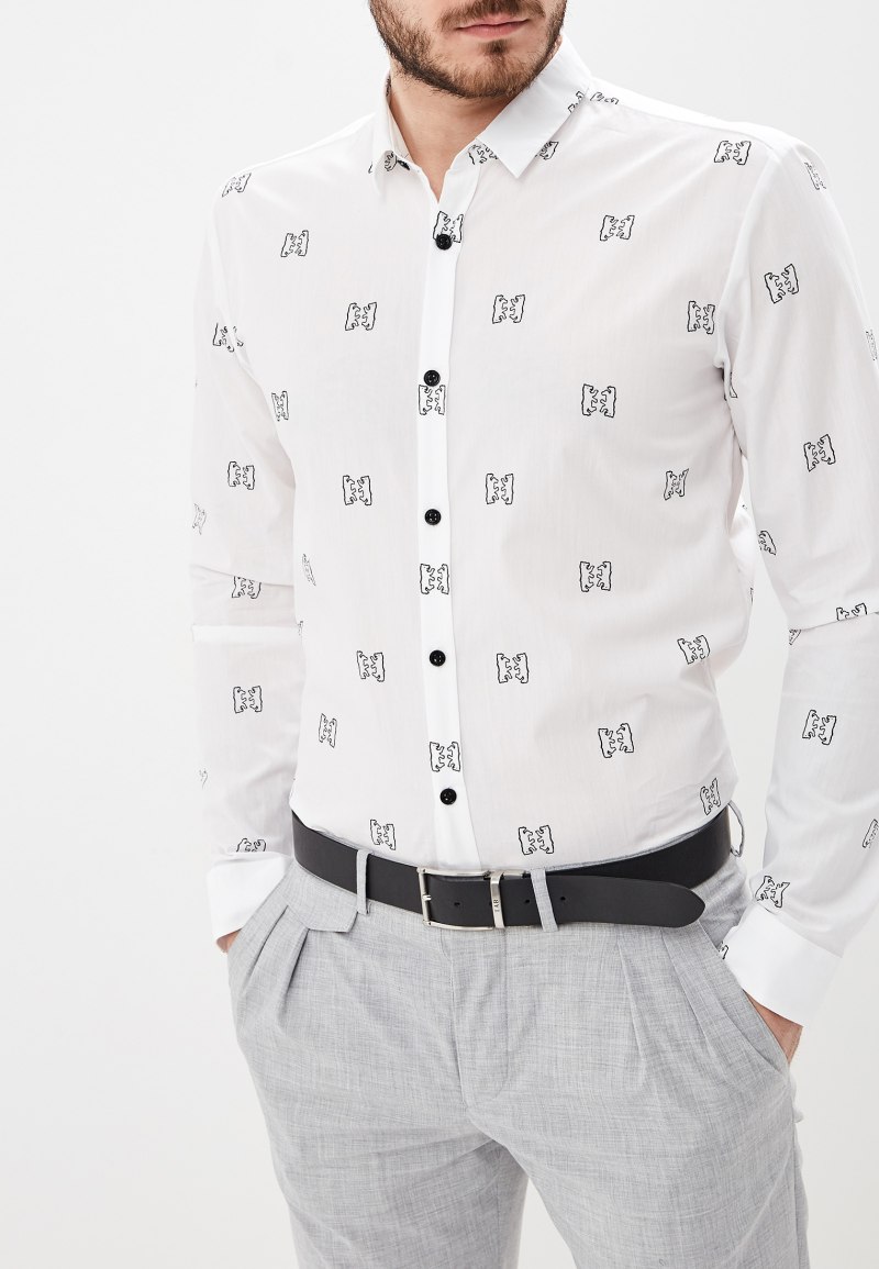 Рубашка Hugo Boss белая