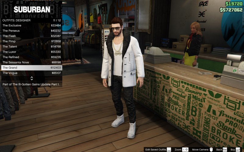 GTA 5 online костюмы