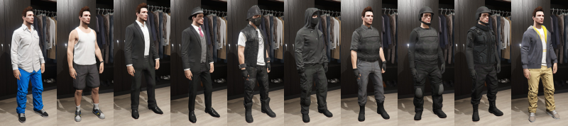 Костюмы Techwear GTA 5 online