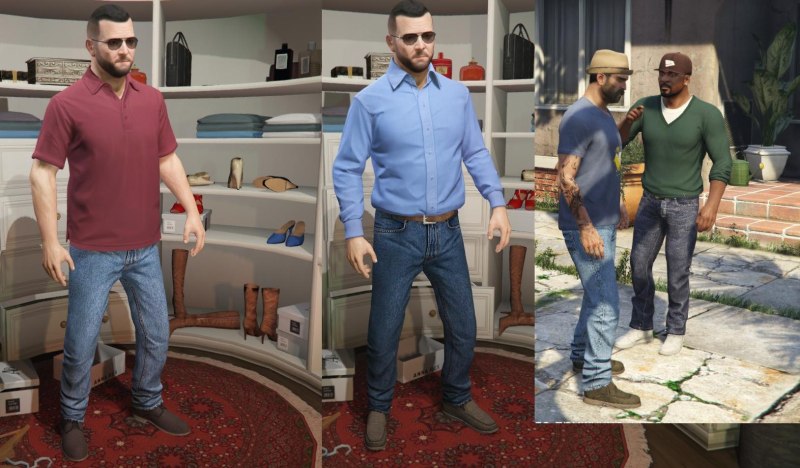 ГТА 5 Тревор clothes