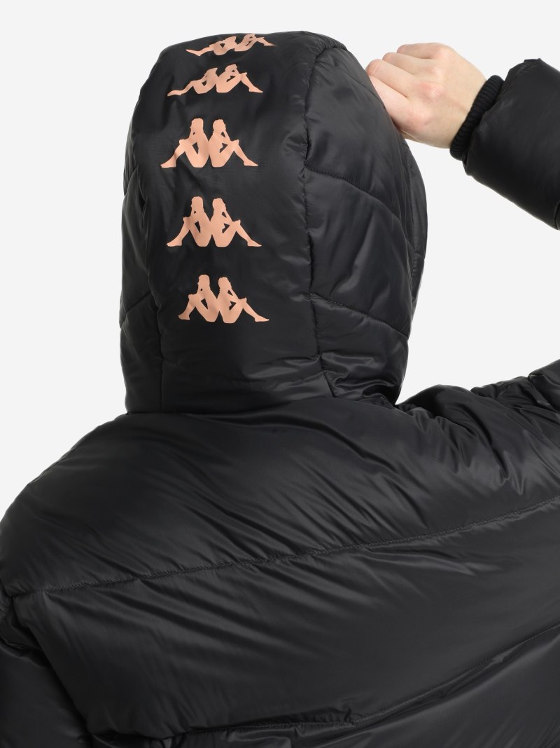 Пуховик Kappa женский черный