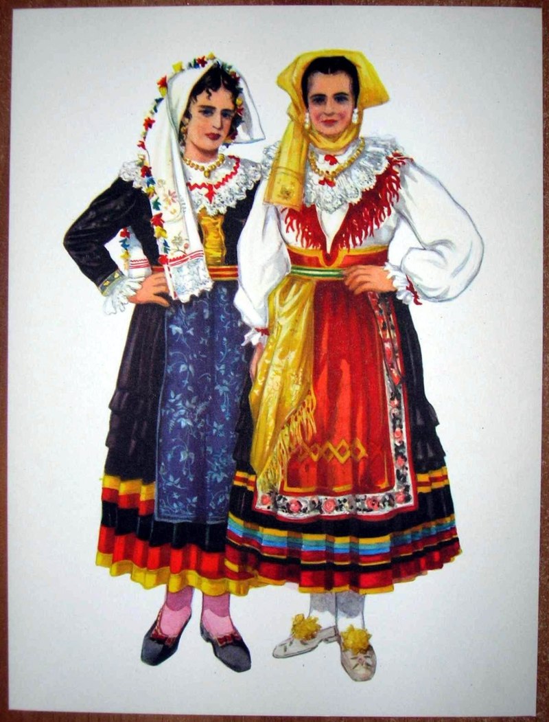 Хорваты национальный костюм