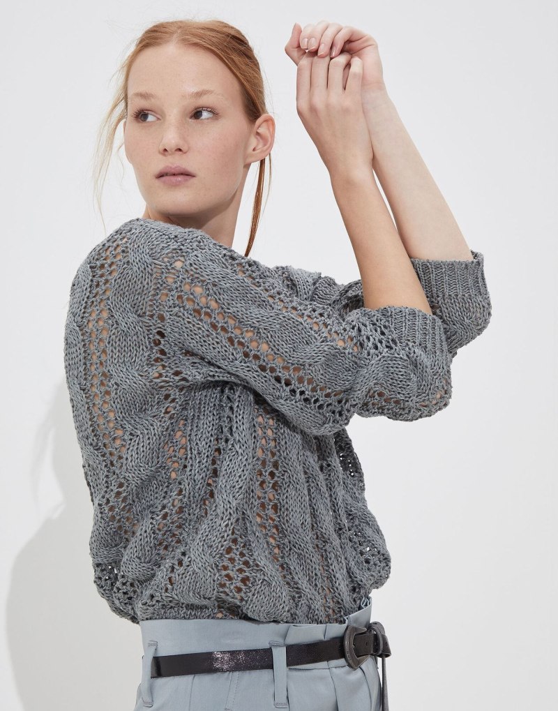 Джемпер Dazzling Nordic Cables Brunello Cucinelli