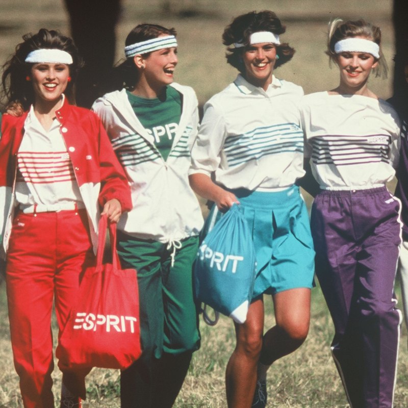 Мода 80х спортивная 80-х