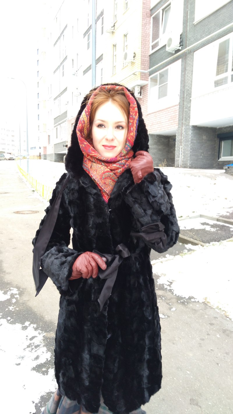 Норковая шуба из Лобиков