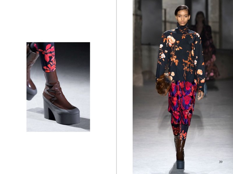 Dries van Noten коллекция осень зима 2021 2022
