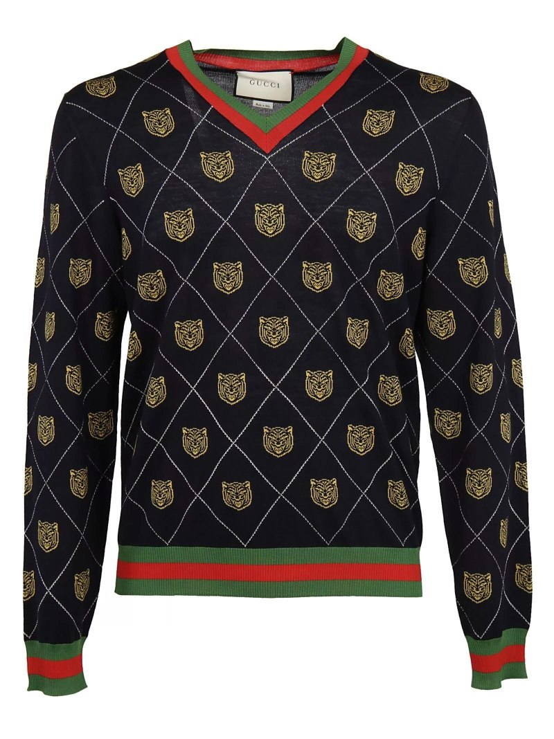 Gucci Tiger 2022 джемпер