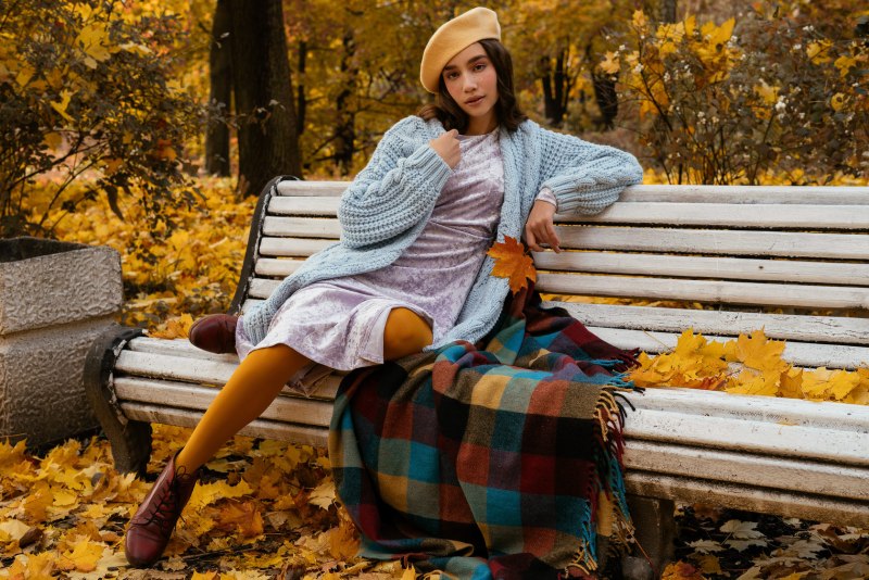 Фотосессия осенью