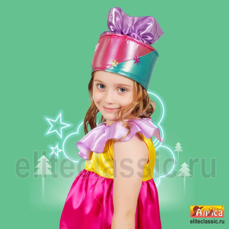 Новогодний костюм хлопушки для девочки