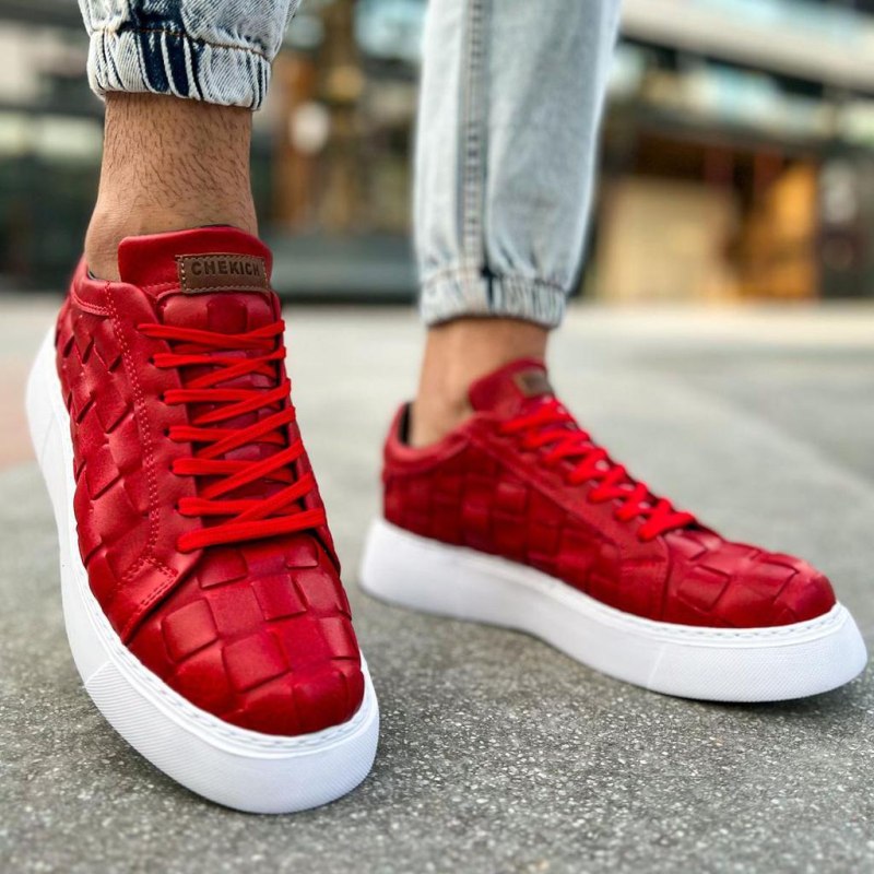 Air Force Black -Gym Red