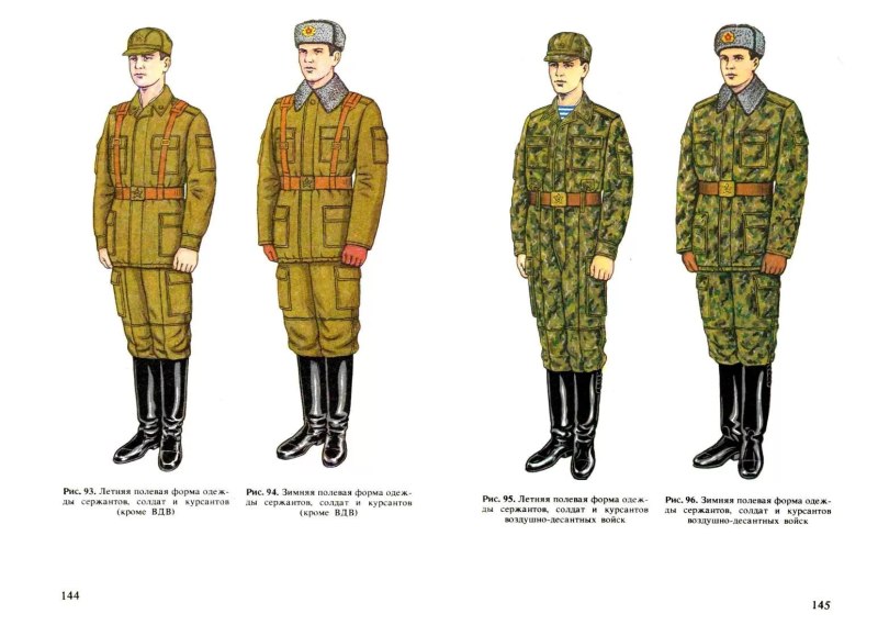 Полевая форма офицера Советской армии 1960