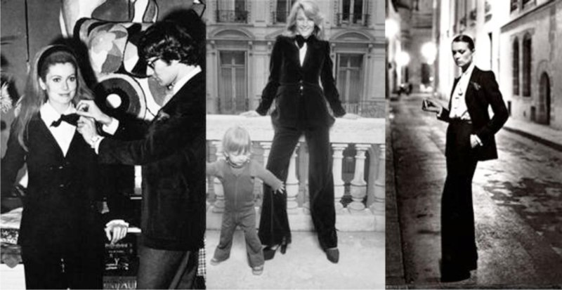 Коллекция Ив сен Лоран 1966