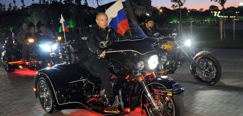 Путин и ночные волки