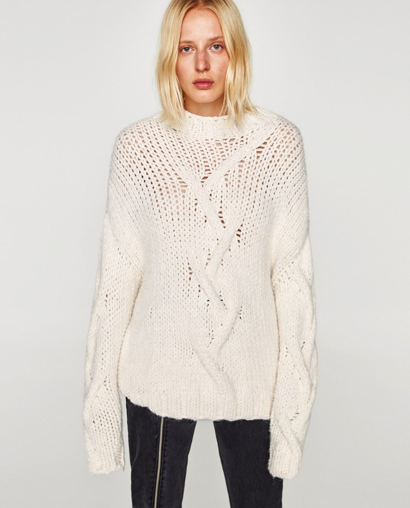 Zara Knit свитер женский