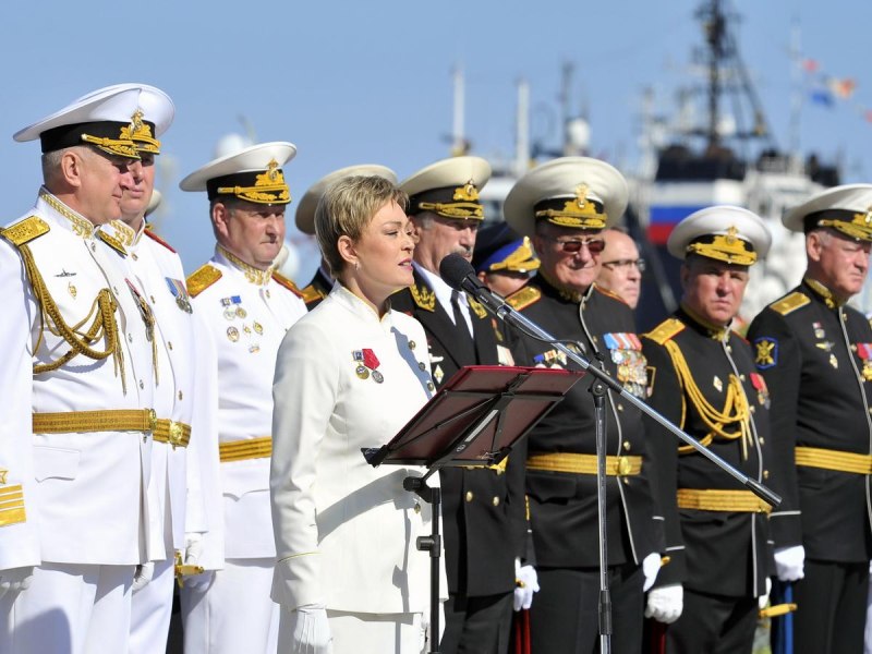 Парадная ВМФ Черноморский флот РФ