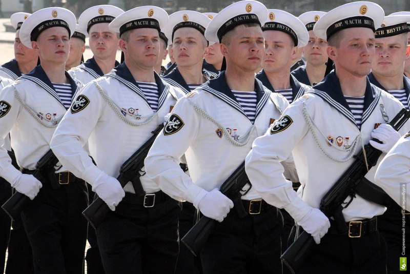 Матрос ВМФ белая фланка