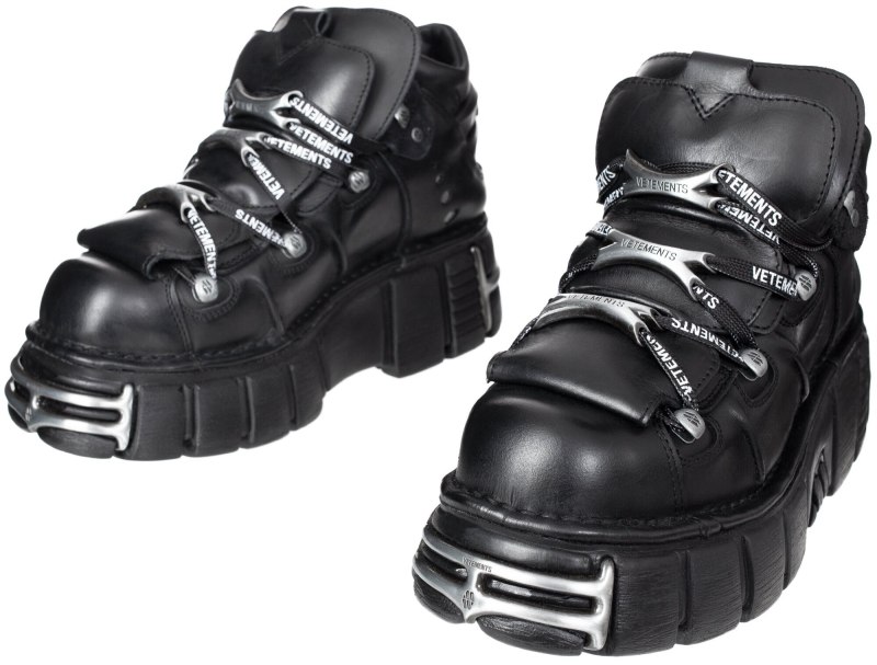 Vetements ботинки на платформе