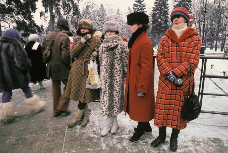 Советское пальто женское