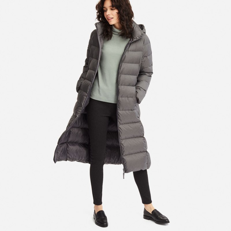 Пуховое пальто Uniqlo