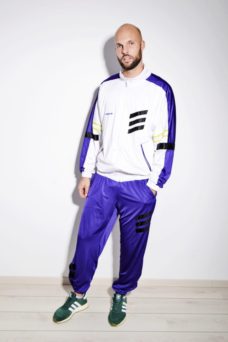 Purple adidas Tracksuit одежда