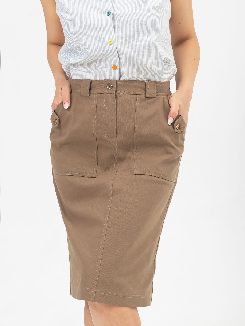 Юбка сафари