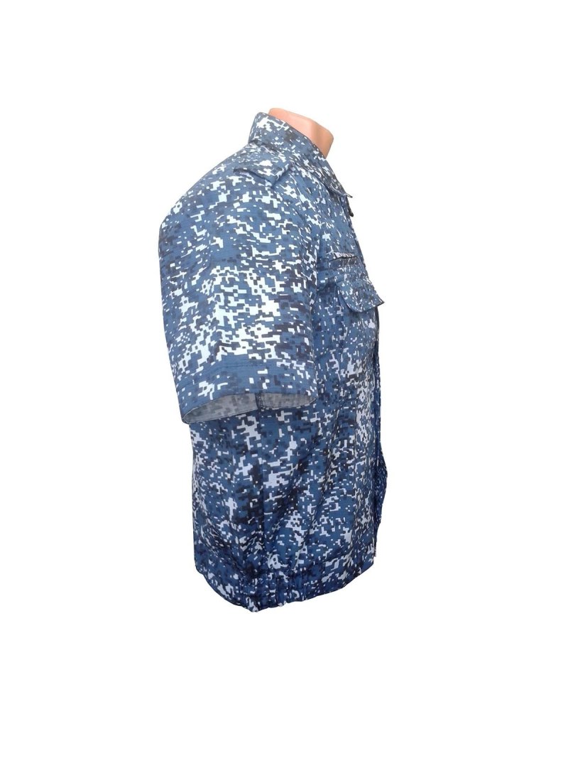 Тактическая рубашка МПА-12 синяя цифра