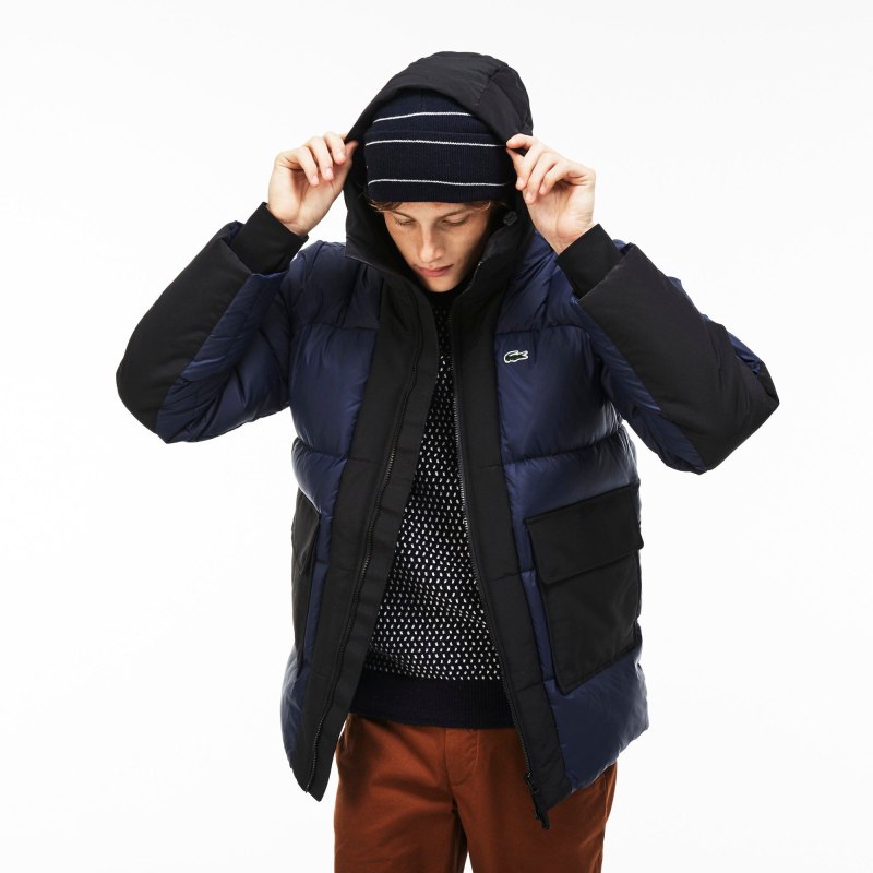 Lacoste Hooded Puffer Jacket