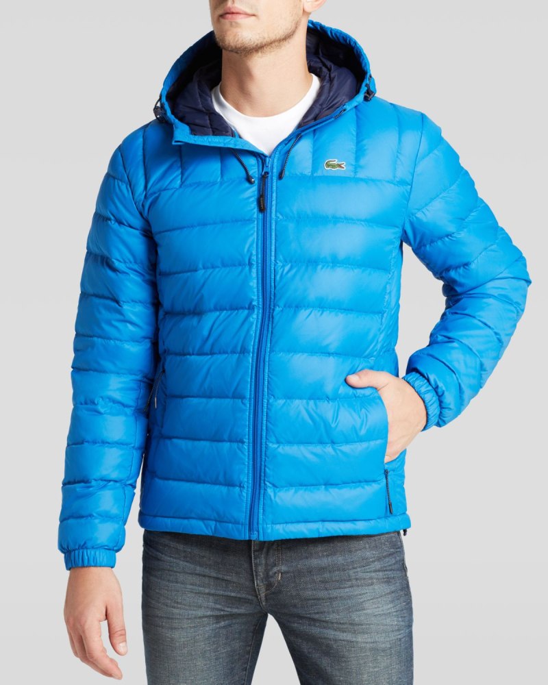 Куртка Lacoste Puffer Grey оригинал