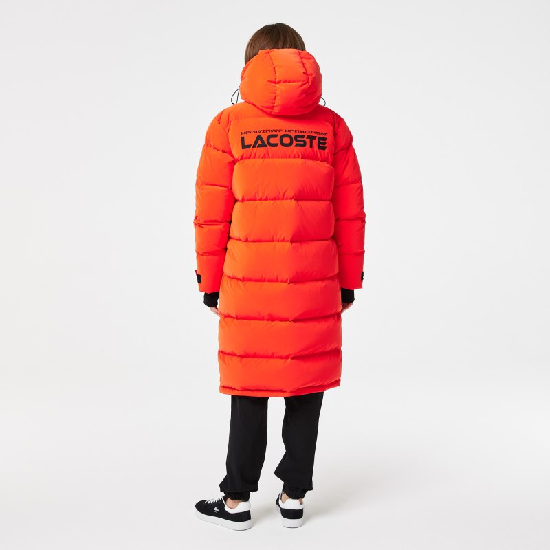Пуховик Lacoste женский