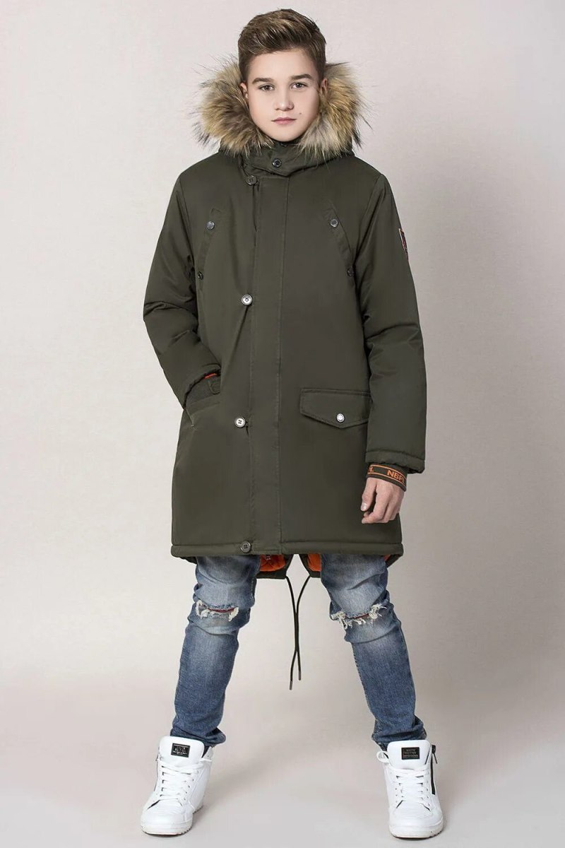 Gulliver rtlaan762901 зеленая парка