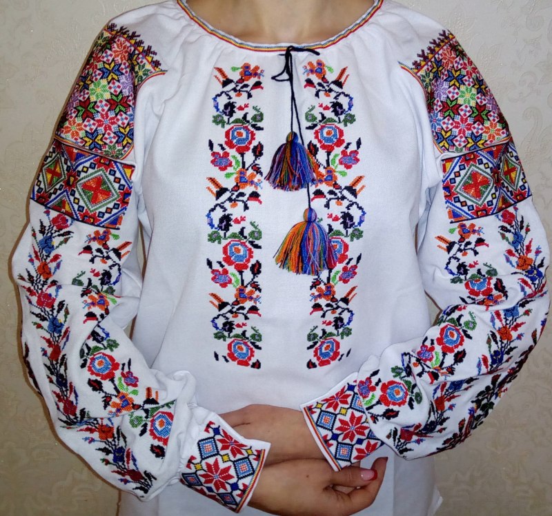 Рубашки вышиванки женские