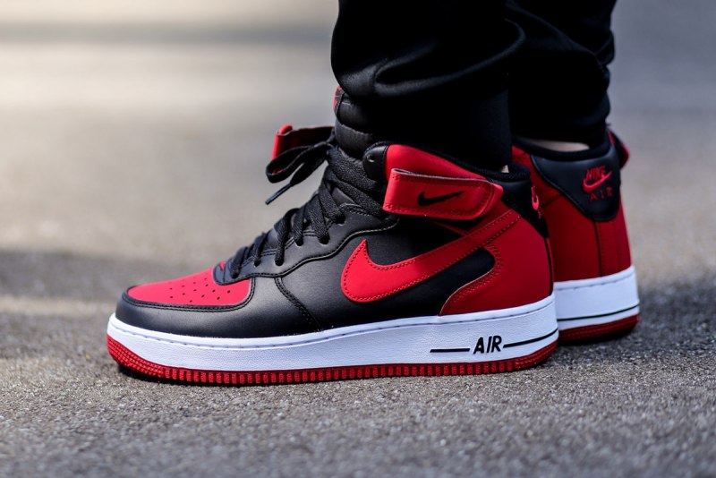 Nike Air Force 1 Mid Red White