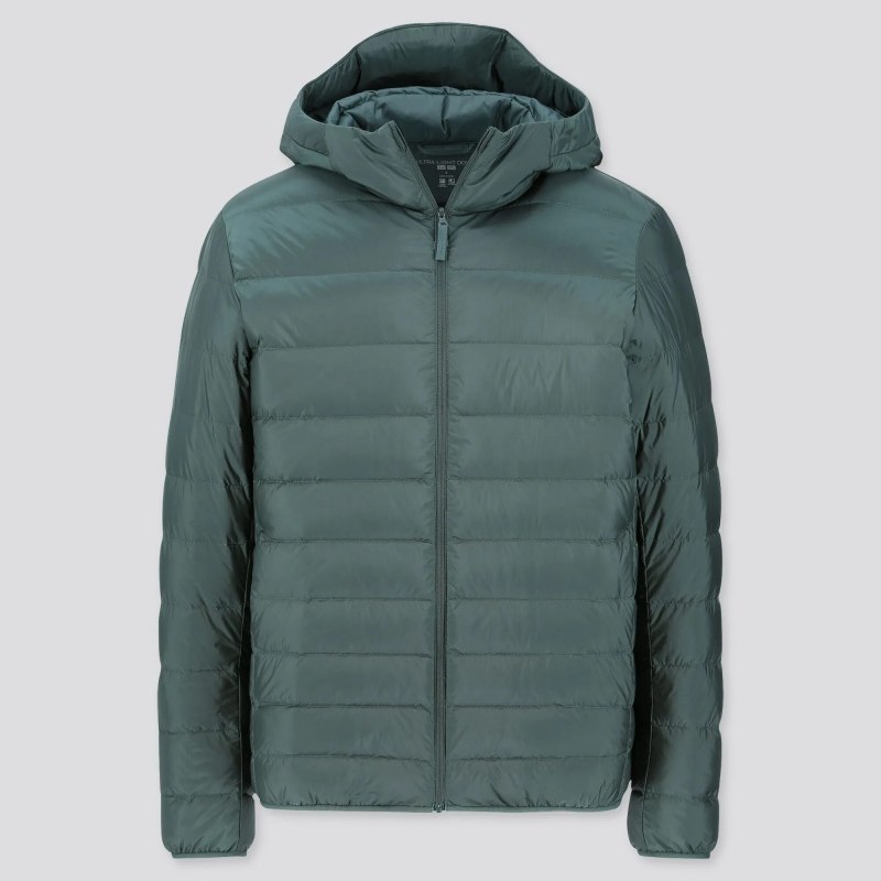 Ultra Light down пуховики мужские Uniqlo