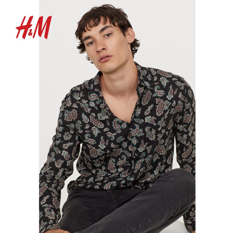 H&M рубашка 2021