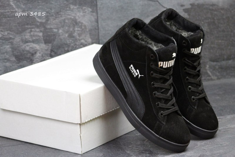 Пума Suede кроссовки мужские зимние