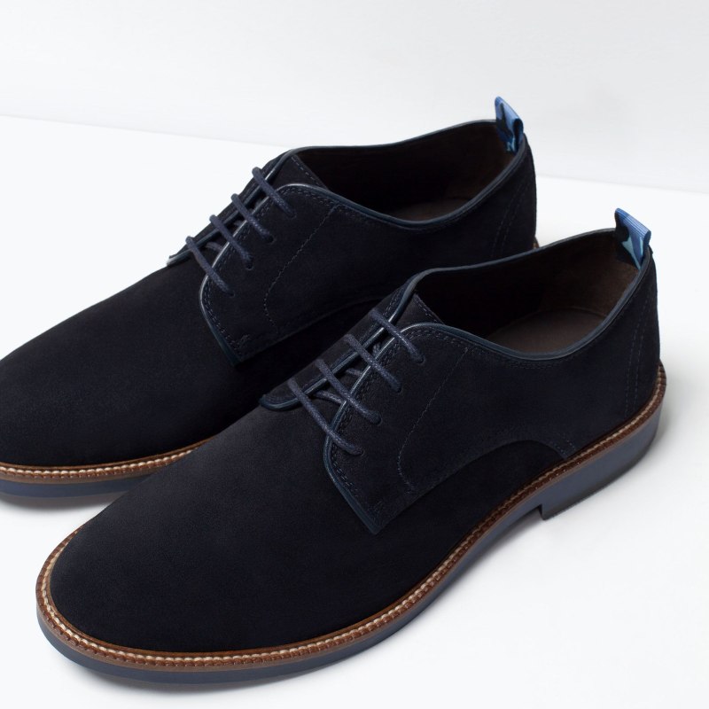 Zara ботинки мужские 2014 замша