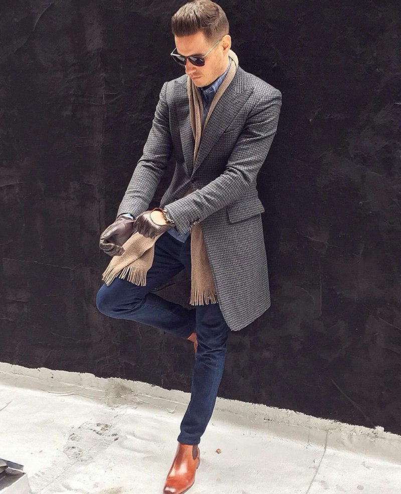 Chelsea Boots Brown мужские Луки
