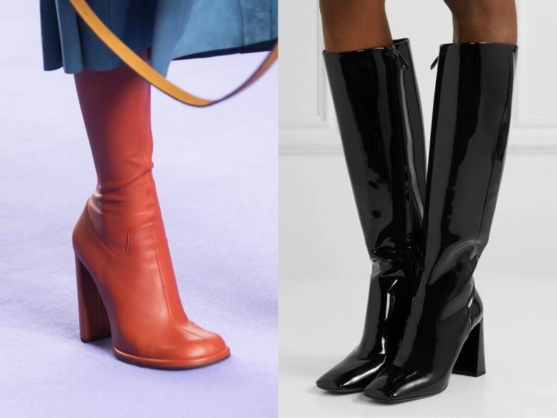 Модные женские сапоги Zara 2022-2023