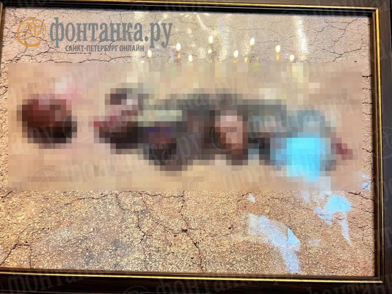 Картина с отрезанными головами у Пригожина