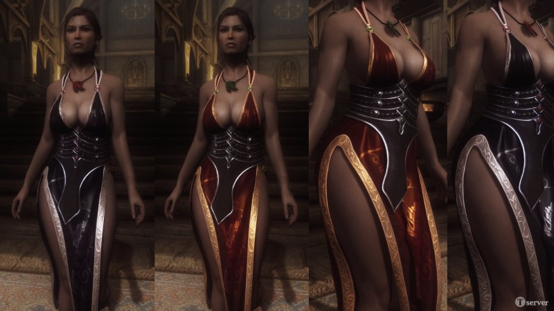 Одеяние Тембтры "вора" - Tembtra Thief Armor UNP-CBBE-7b