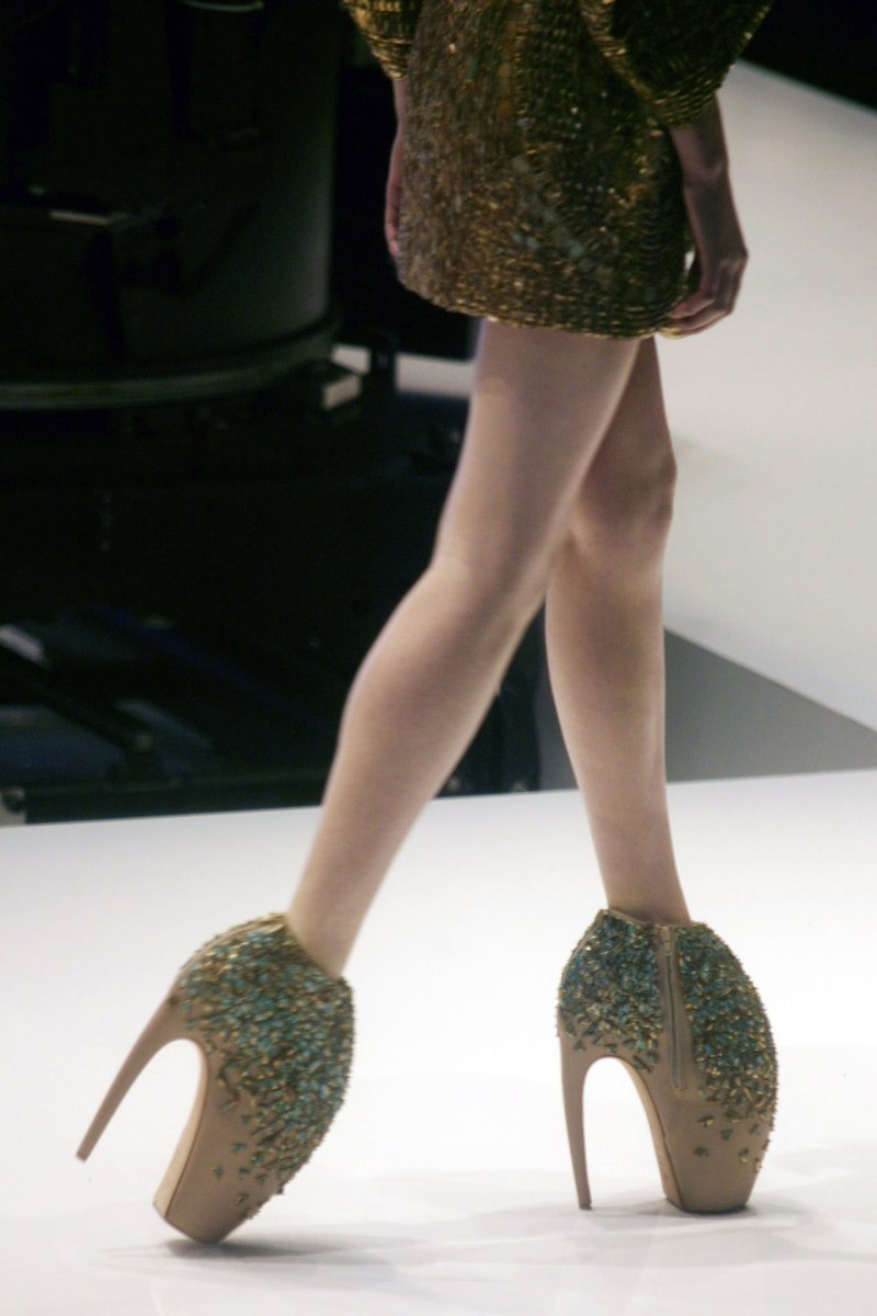 Alexander MCQUEEN туфли копыта