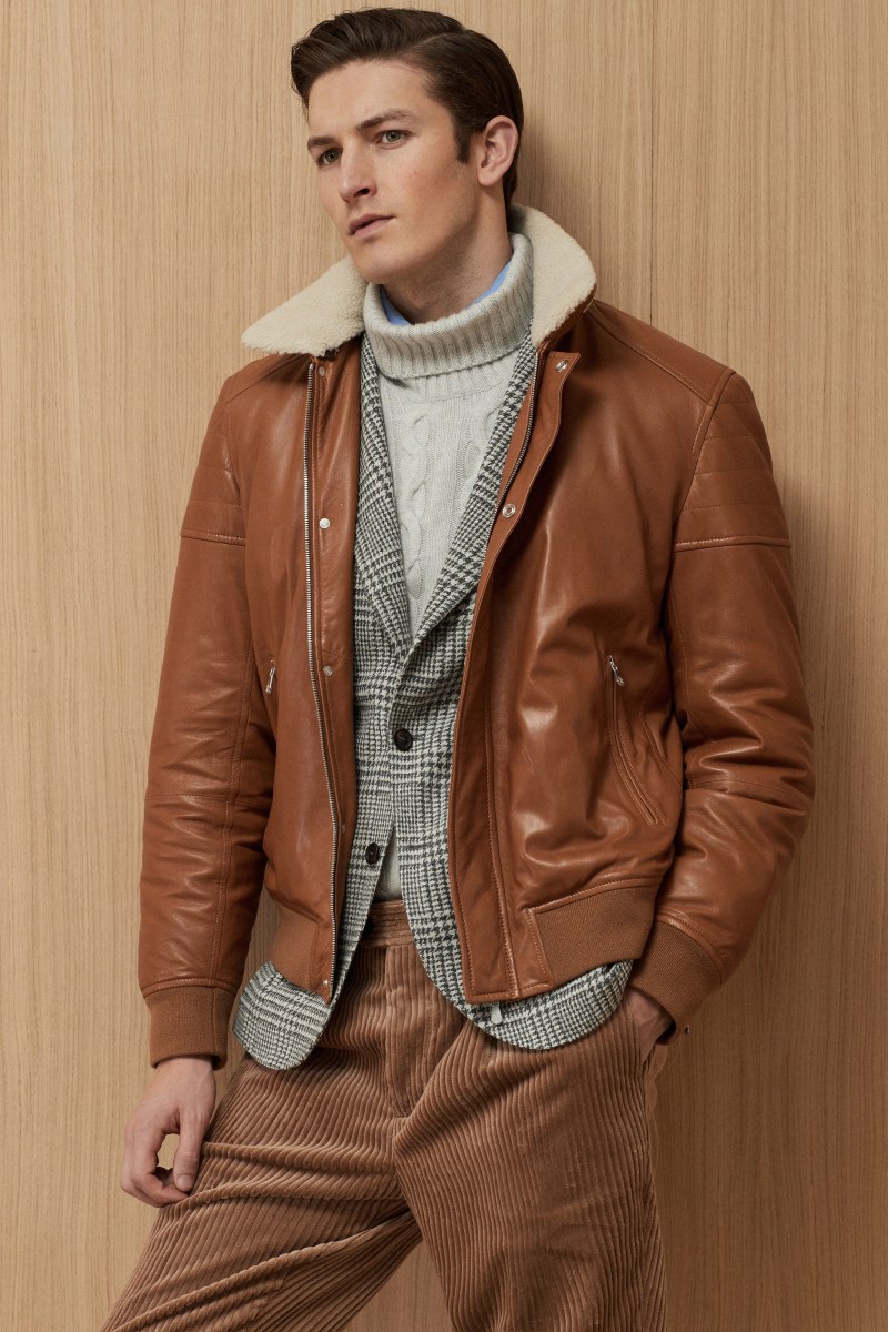 Brunello Cucinelli 2020 кожаная куртка мужская