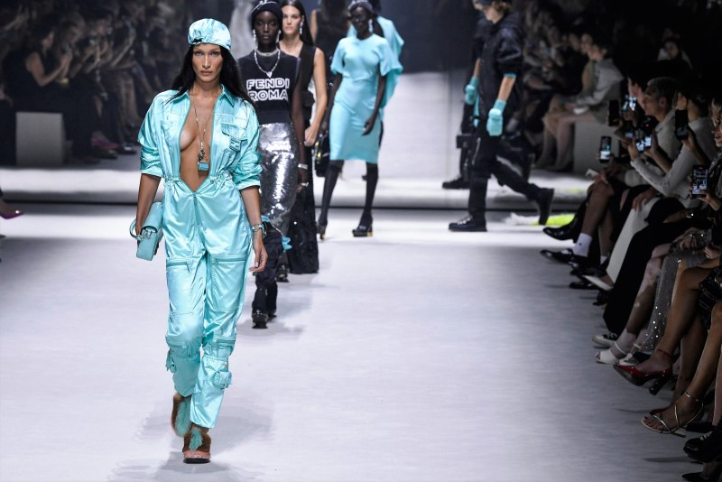 Fendi показ мод