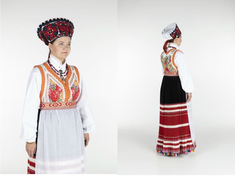 Литовский народный костюм Аукштайтии