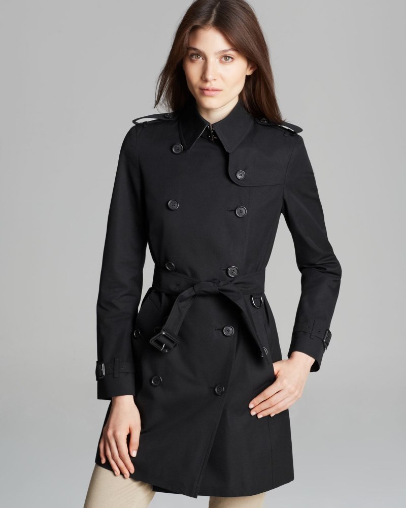 Тренч Burberry черный