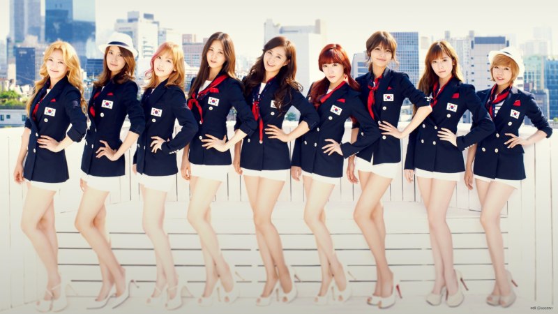 Корейская группа SNSD