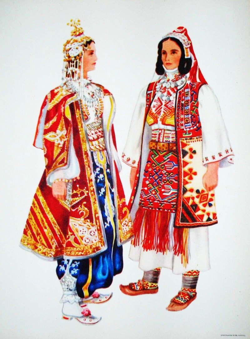 Сербия национальный костюм Сербия