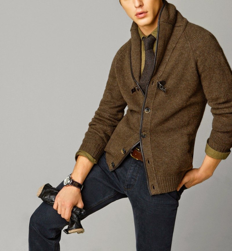 Кардиган massimo Dutti мужской