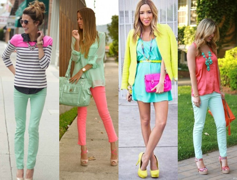 Мятный цвет сочетание