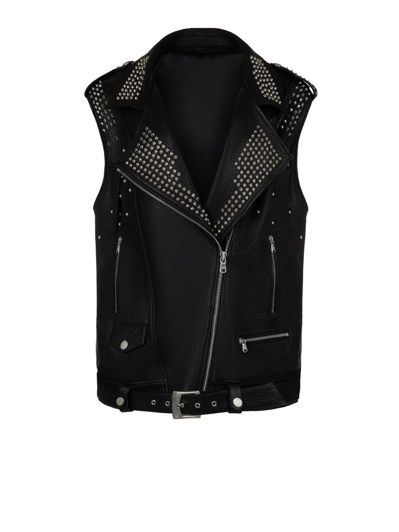 Объемная жилетка